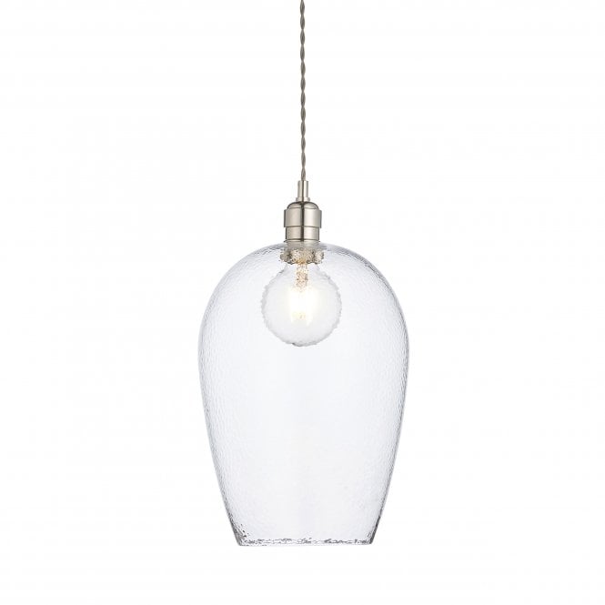 Vigo Pendant - Bright Nickel/Antique Brass, Various Sizes