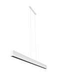 Hanok Linear Pendant 45°, 38W LED, 3000K, 2650lm, White, 3yrs Warranty