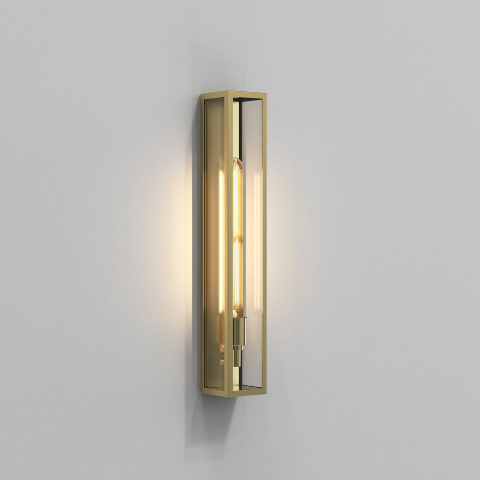 Harvard 500 Natural Brass Wall Light Fitting