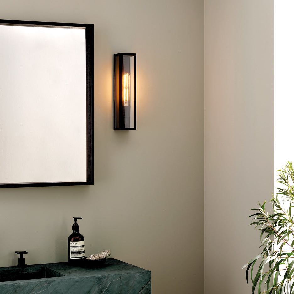 Harvard Wall Bronze/Natural Brass/Polished Stainless Steel/Textured Black