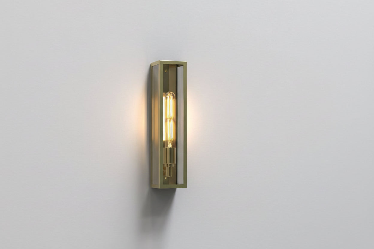 Harvard Wall Bronze/Natural Brass/Polished Stainless Steel/Textured Black