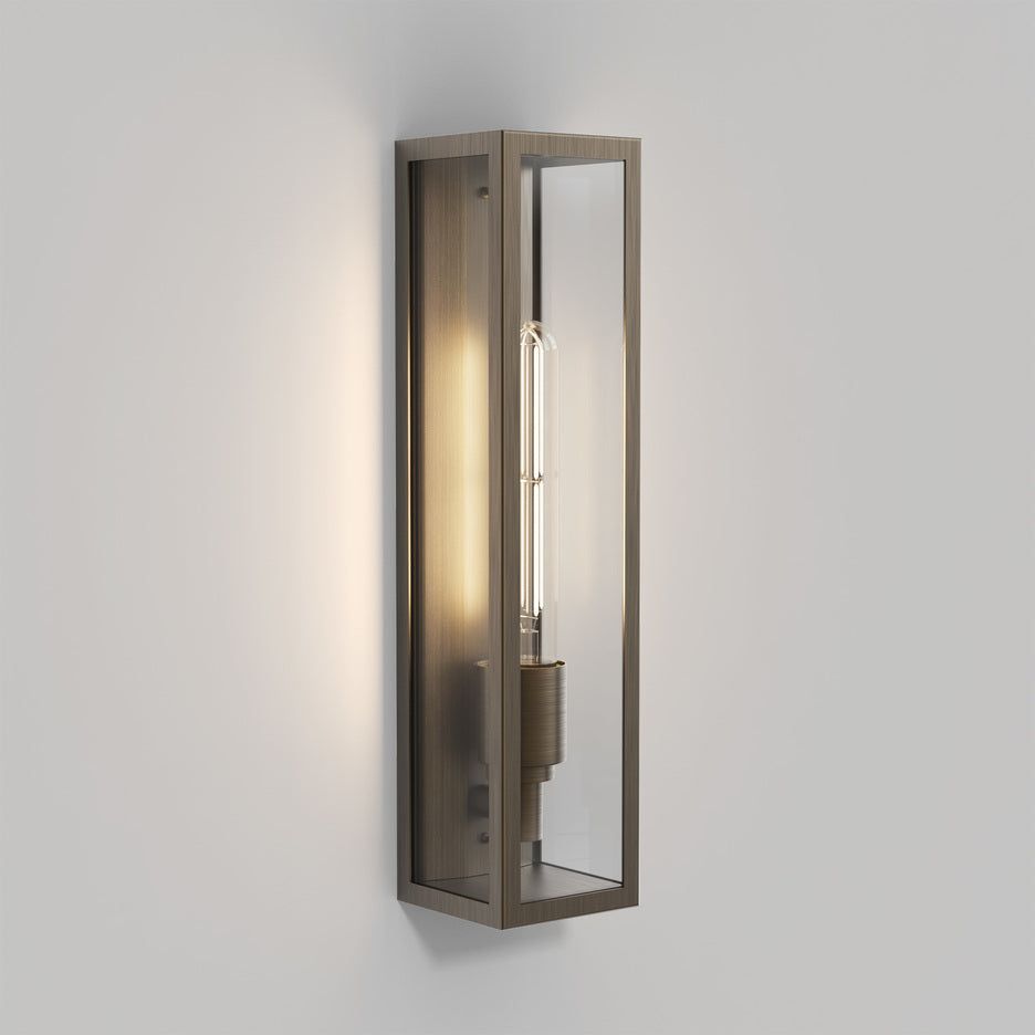 Harvard Wall Bronze/Natural Brass/Polished Stainless Steel/Textured Black