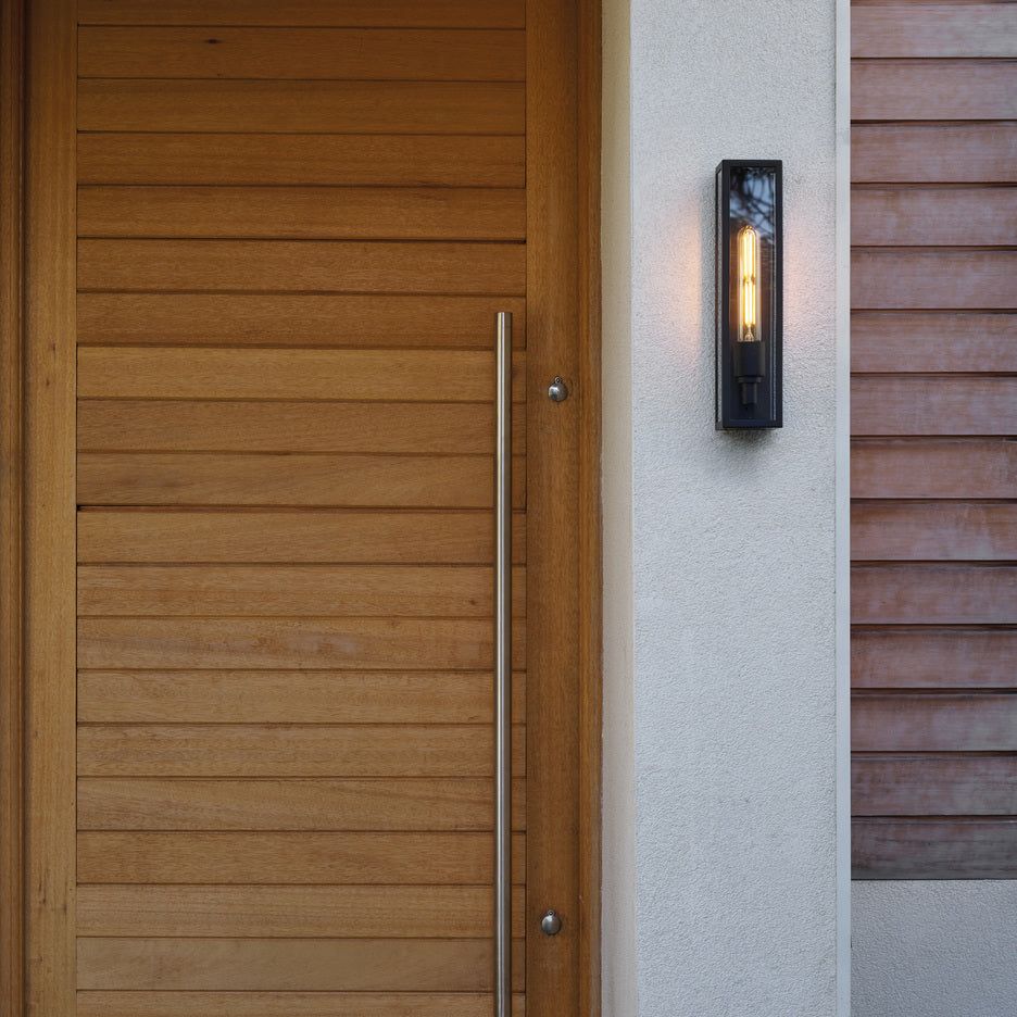 Harvard Wall Bronze/Natural Brass/Polished Stainless Steel/Textured Black