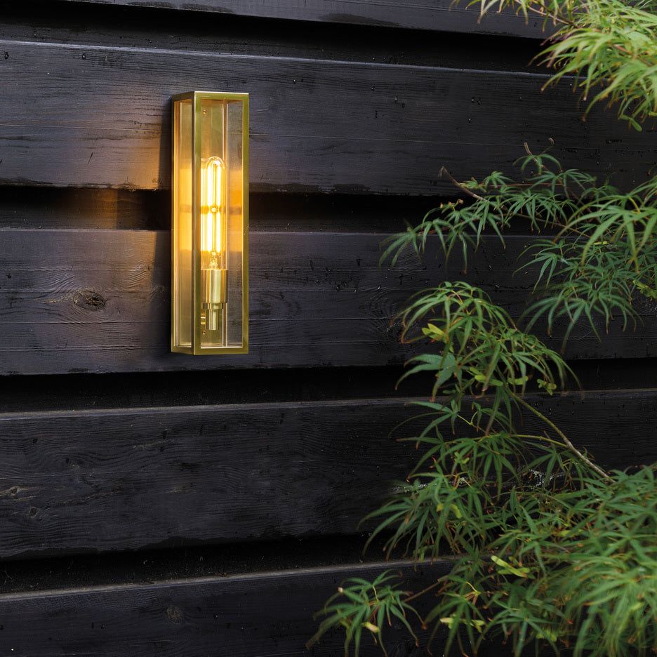 Harvard Wall Bronze/Natural Brass/Polished Stainless Steel/Textured Black