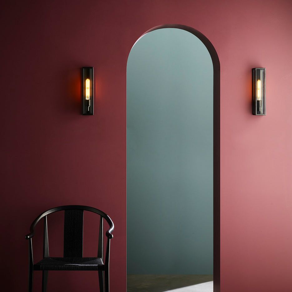 Harvard Wall Bronze/Natural Brass/Polished Stainless Steel/Textured Black