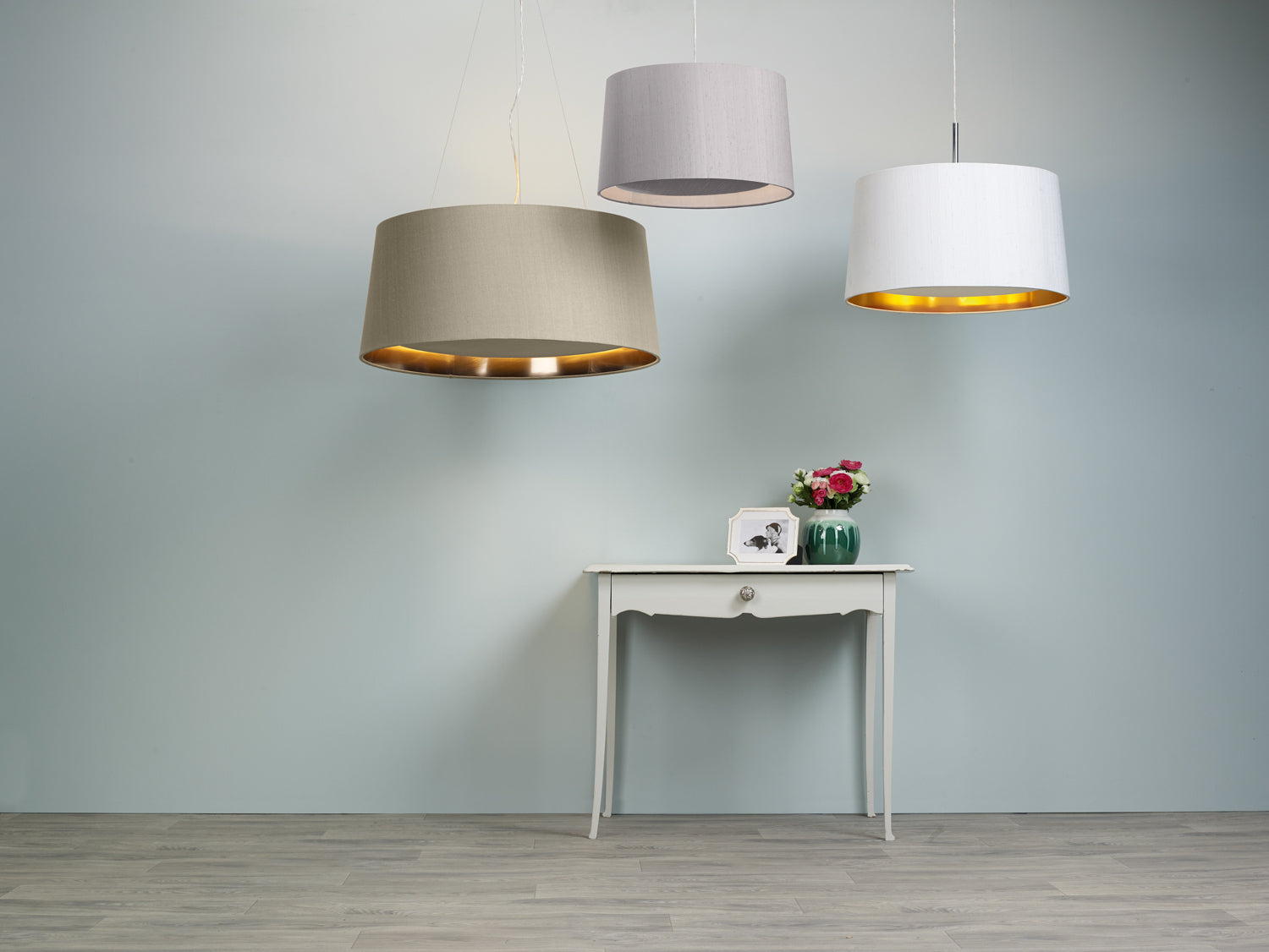 Hastings 3 Light Pendant With Bespoke Various Sizes E27