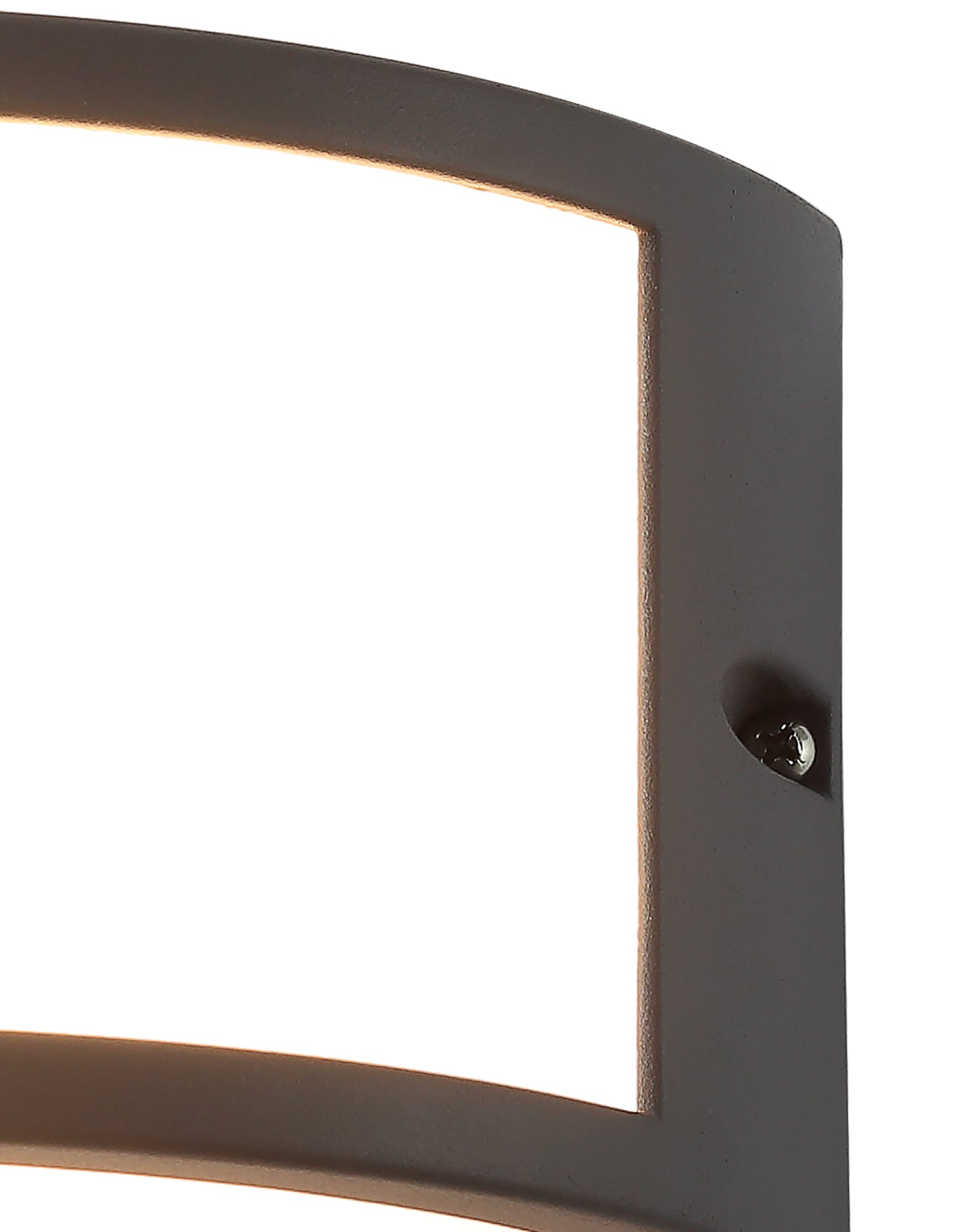 Haysi Wall Lamp, 10W LED, 3000K, IP54, Anthracite, 3yrs Warranty