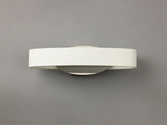 Heartland Wall Lamp, 1 x 6W LED, 3000K, 480lm, 3yrs Warranty - White & Polished Chrome Finish IP20