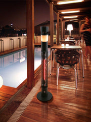 HEAT SOUND OUTDOOR HEATER 1500W - Black & Opal Finish