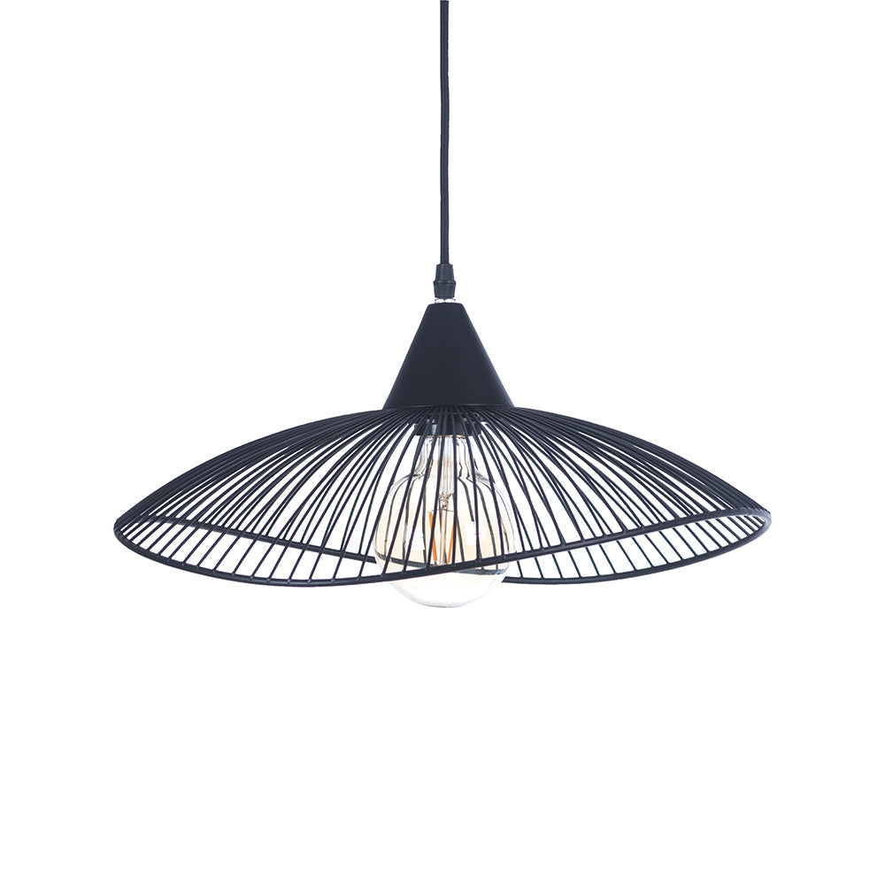 Helios 1Lt Single Pendant  - Black/Copper/Gold - Small/Medium
