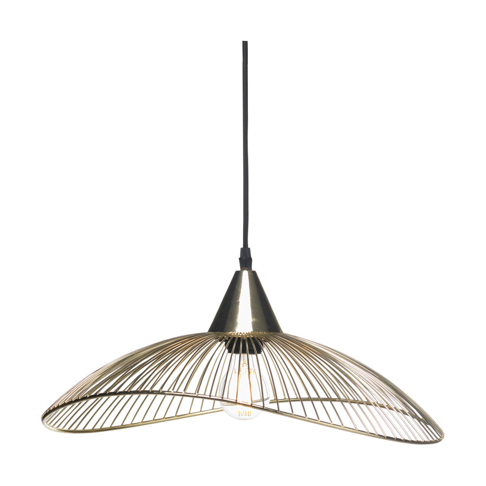 Helios 1Lt Single Pendant  - Black/Copper/Gold - Small/Medium
