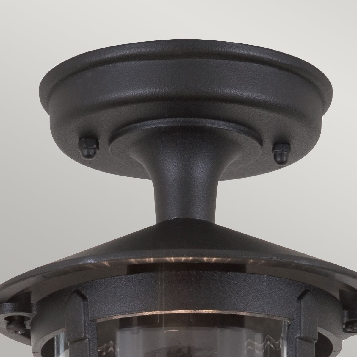 Hereford Porch Lantern Style A – Black Finish
