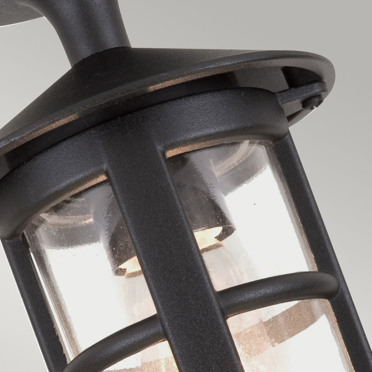 Hereford Porch Lantern Style B – Black Finish