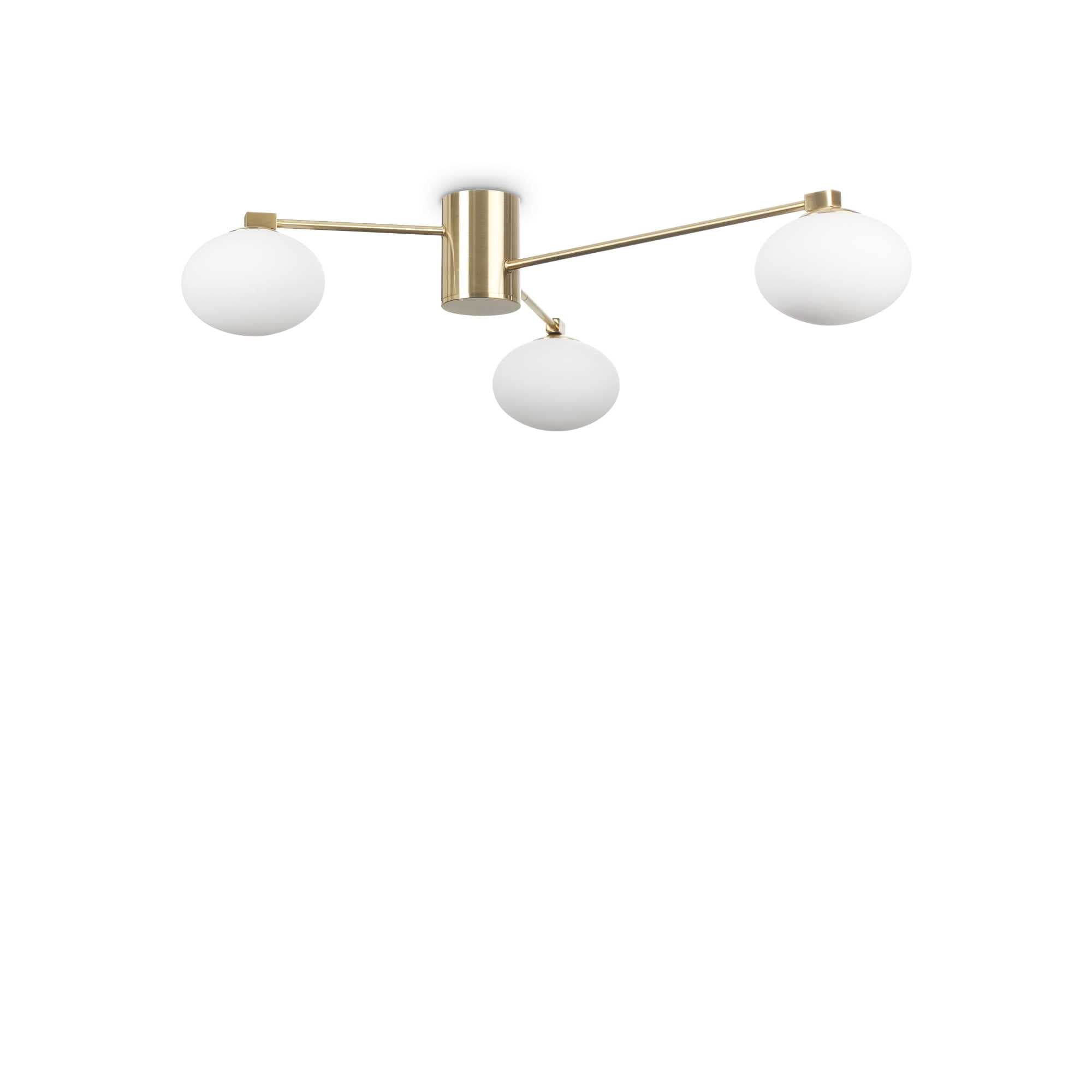 Hermes flush light - Gold Finish - Cusack Lighting
