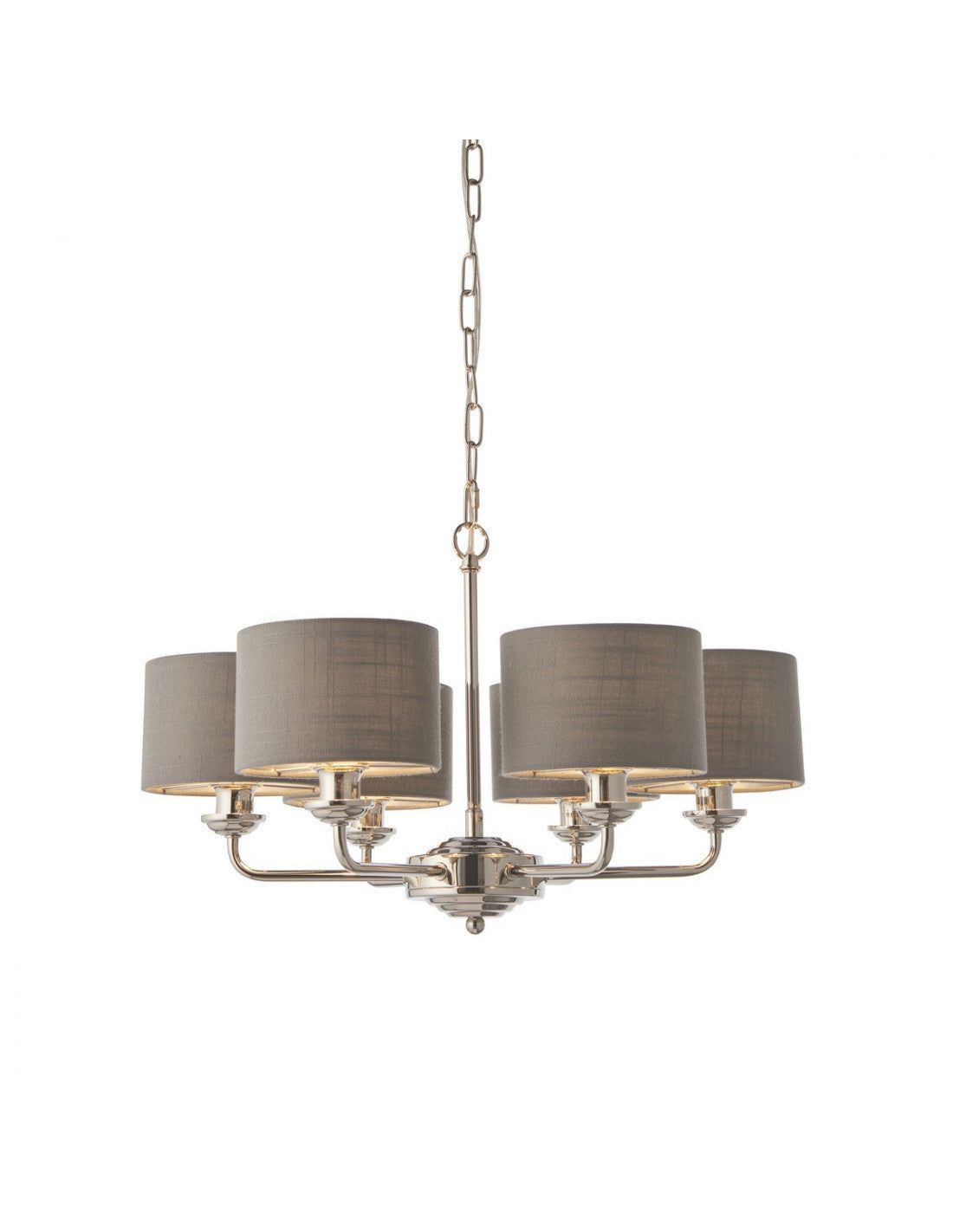 Westbury 6Lt Pendant Chandelier - Various Finishes
