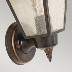 Highnam Wall Lantern – Weathered Bronze Finish