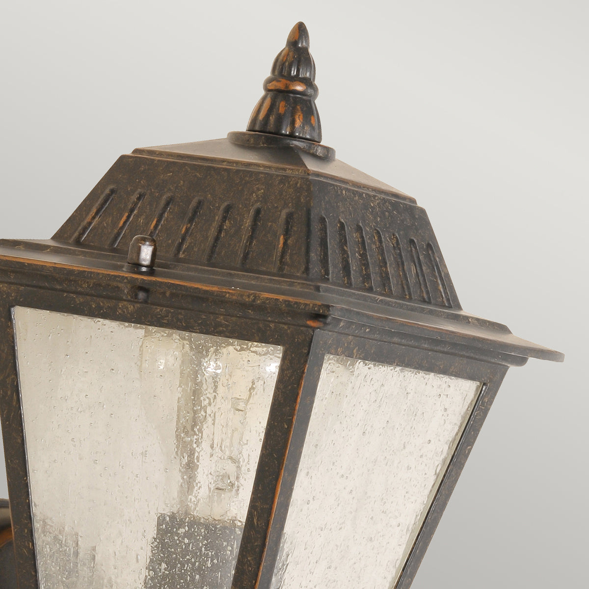 Highnam Wall Lantern – Weathered Bronze Finish