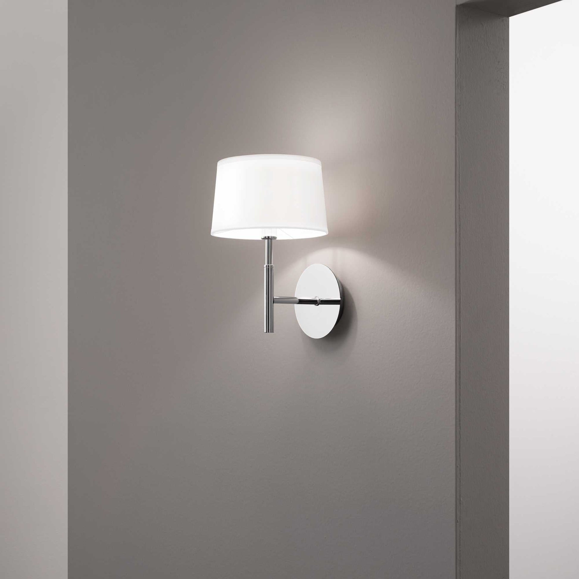 Hilton Wall Light - White Finish - Cusack Lighting