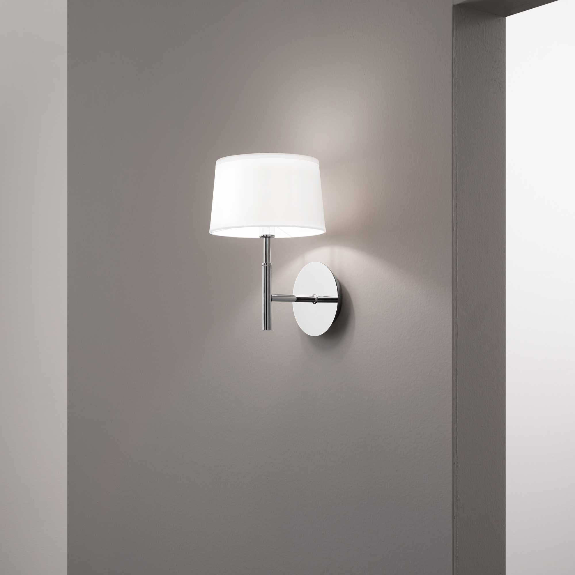 Hilton Wall Light - White Finish - Cusack Lighting