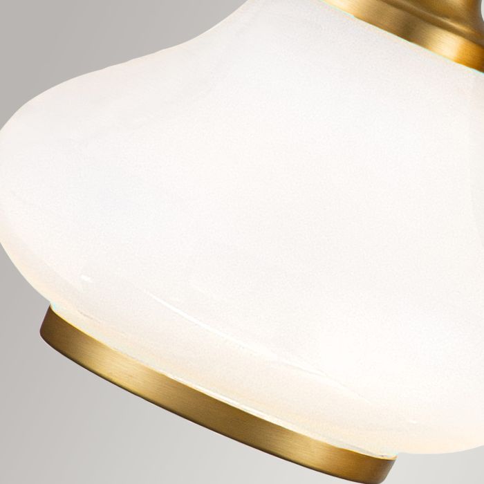 Ainsley 2/3 Light Wall Light Polished Chrome/Brushed Brass Finish IP44