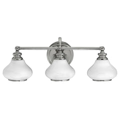 Ainsley 1/2/3 Light Wall Light Polished Chrome/Brushed Brass Finish