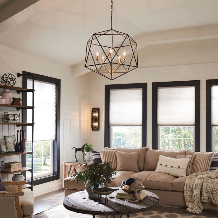 Astrid 3/5 Light Pendant Chandelier - Matte Bronze and Deluxe Gold