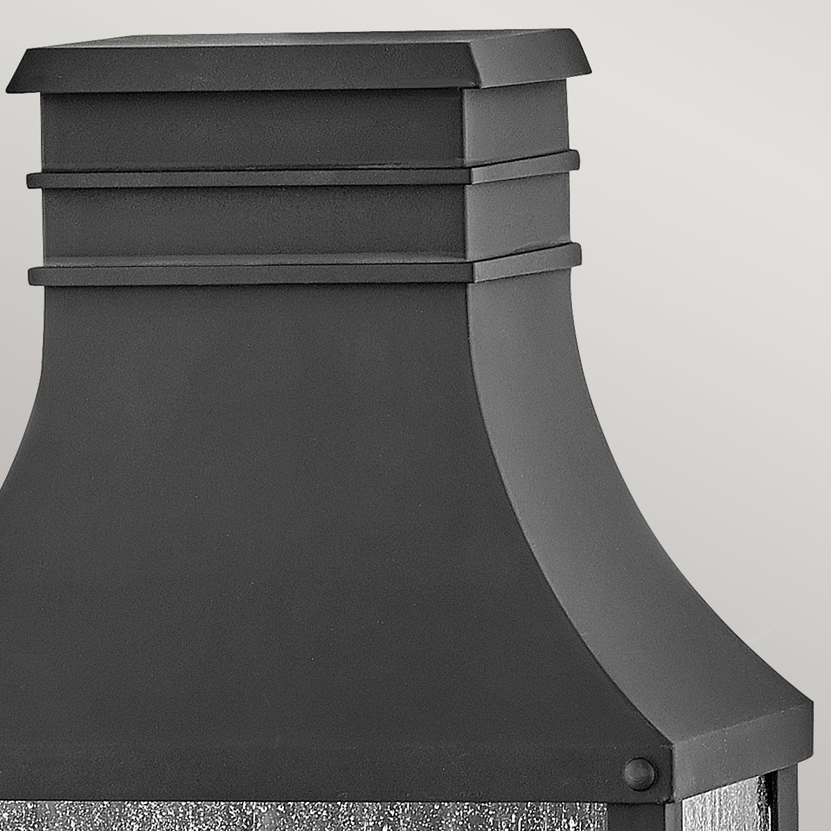 Beacon Hill 2lt Half Outdoor Wall Lantern - Museum Black E14 IP44