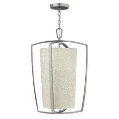 Blakely 3 Light Large Pendant - Brushed Nickel/ Buckeye Bronze E14