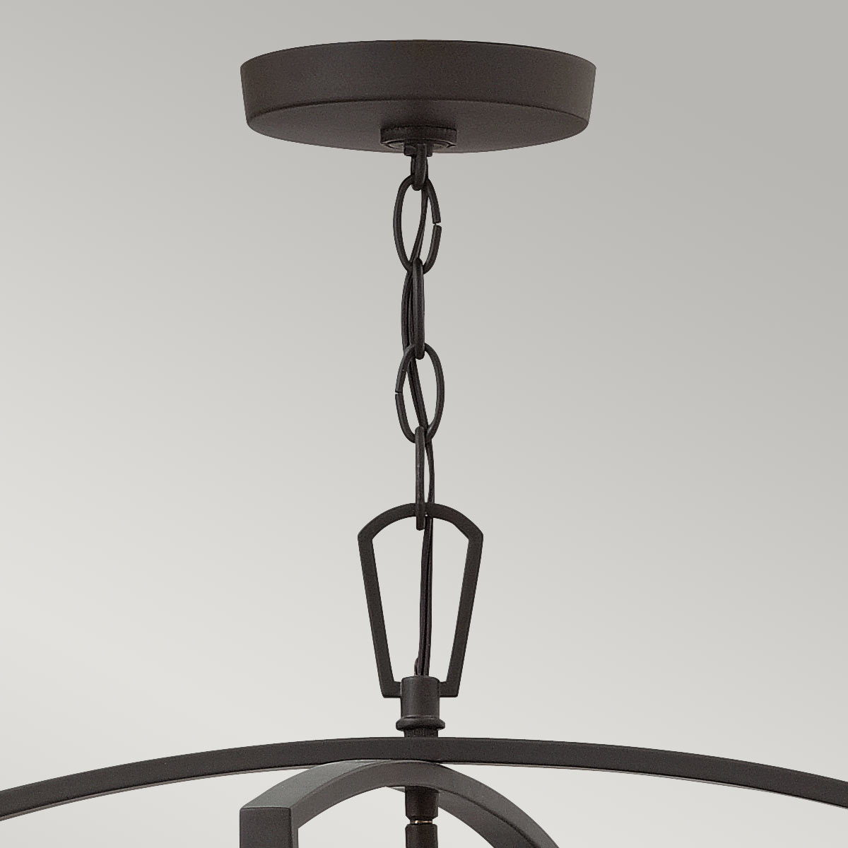 Blakely 3 Light Large Pendant - Brushed Nickel/ Buckeye Bronze E14