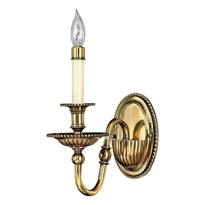 Cambridge 1/2 Light Wall Light - Burnished Brass
