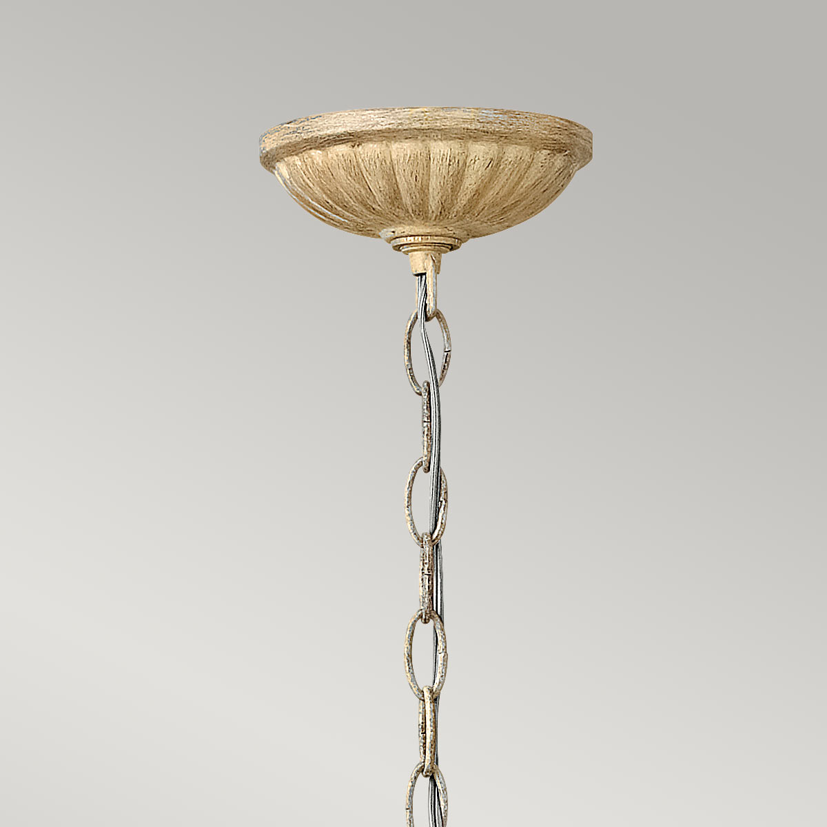 Carabel 1 Light Mini Pendant - Brushed Champagne E27