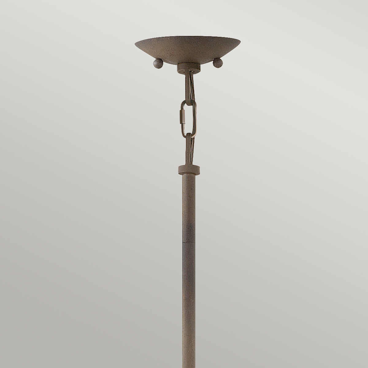 Carson 5Lt Outdoor Chandelier – Vintage Iron Finish