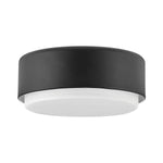 Hinkley Cedric Flush Small Mount  - Black/ Lacquered Brass