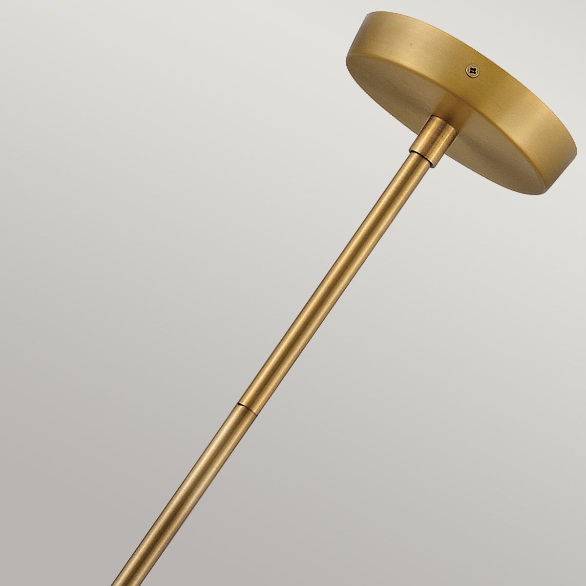 Hinkley Cedric Medium Pendant - Black/ Lacquered Brass