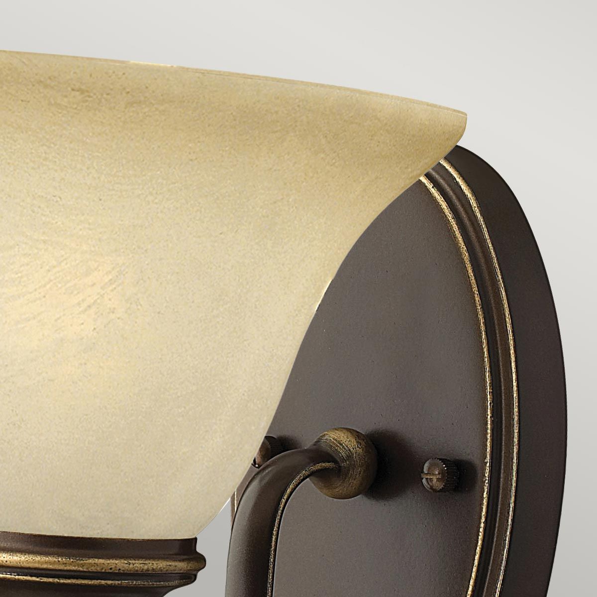 Cello 1 Light Wall Light - Antique Bronze IP20 E27