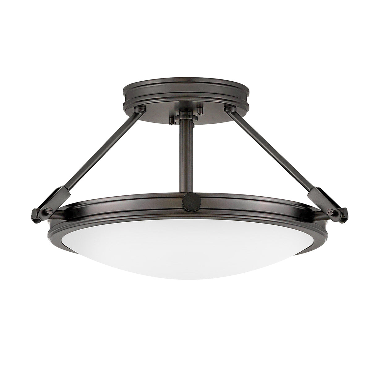 Collier Semi-Flush - Black Oxide E14