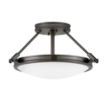 Collier Semi-Flush - Black Oxide E14