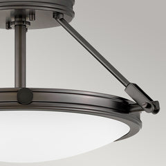 Collier Semi-Flush - Black Oxide E14