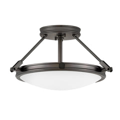 Collier Semi-Flush - Black Oxide E14