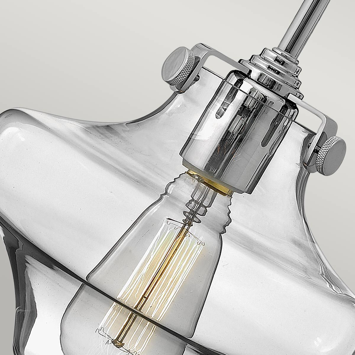 Congress 1 Light Wall Light With Various Styles - Brushed Caramel/Chrome IP20 E27
