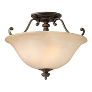 Dunhill 2 Light Semi-Flush - Royal Bronze E27