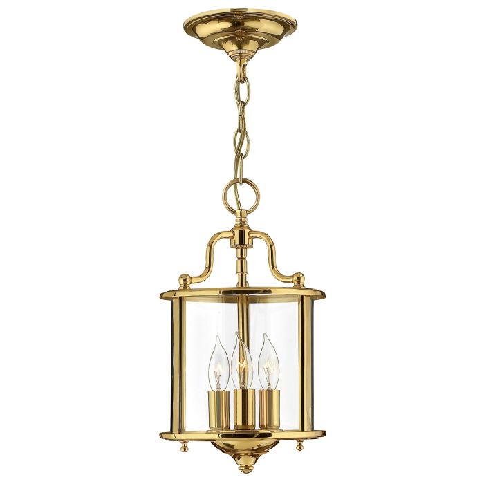 Gentry 3/4/6 Light Pendant- Nickel/ Silver/ Brass