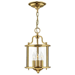 Gentry 3/4/6 Light Pendant- Nickel/ Silver/ Brass