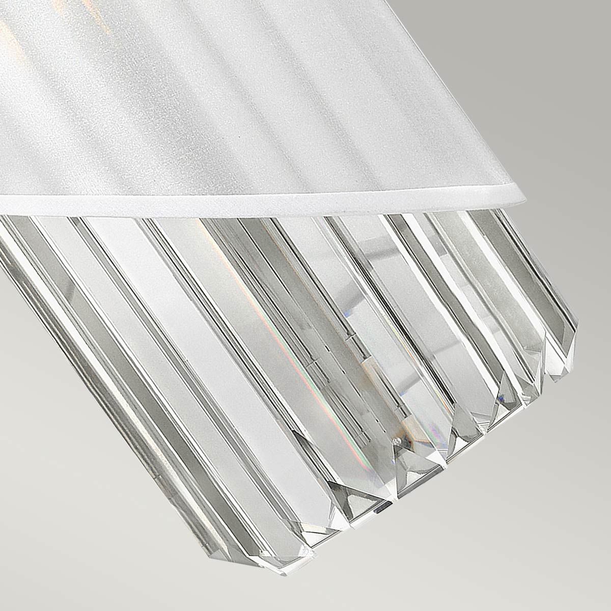 Gigi 1Lt Crystal Wall Light