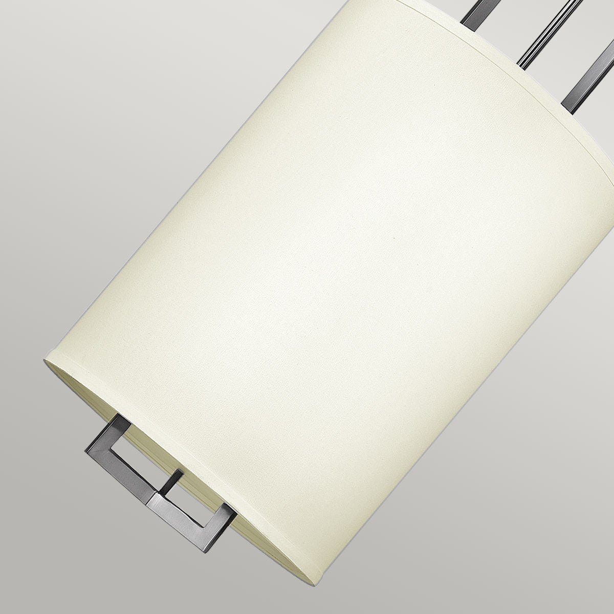 Hampton 3 Light Pendant - Antique Nickel E27