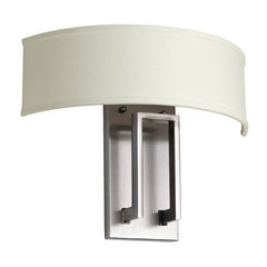 Hampton 2 Light Wall Light  - Brushed Brass/ Antique Nickel