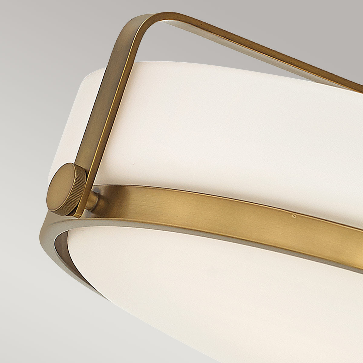 Harper 3 Light Small/Large Semi-Flush - In Various Finishes E27