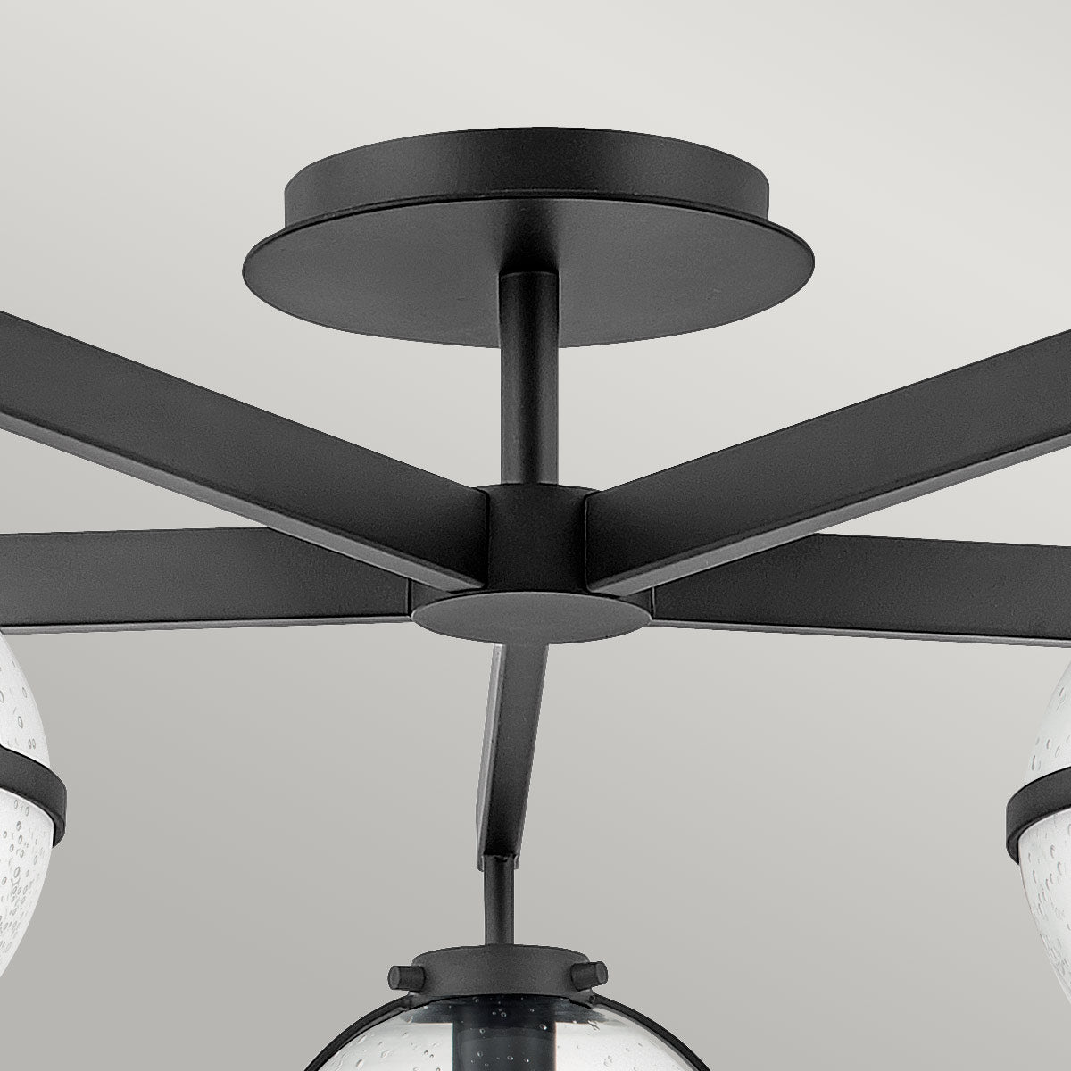 Hollis 5 Light Semi-Flush - In Various Finishes E14 IP44