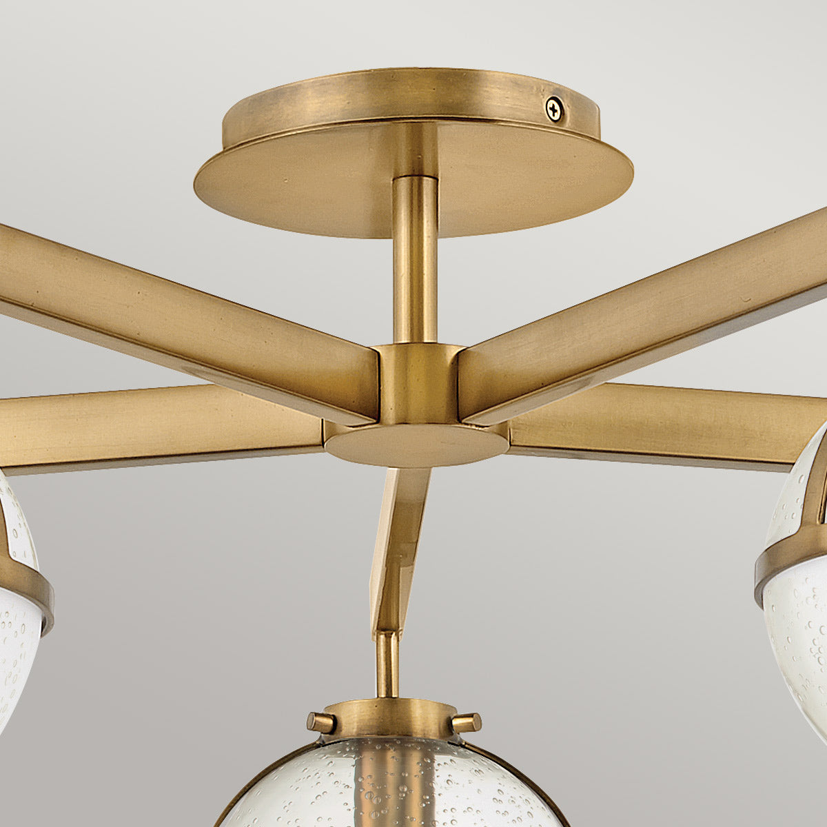 Hollis 5 Light Semi-Flush - In Various Finishes E14 IP44