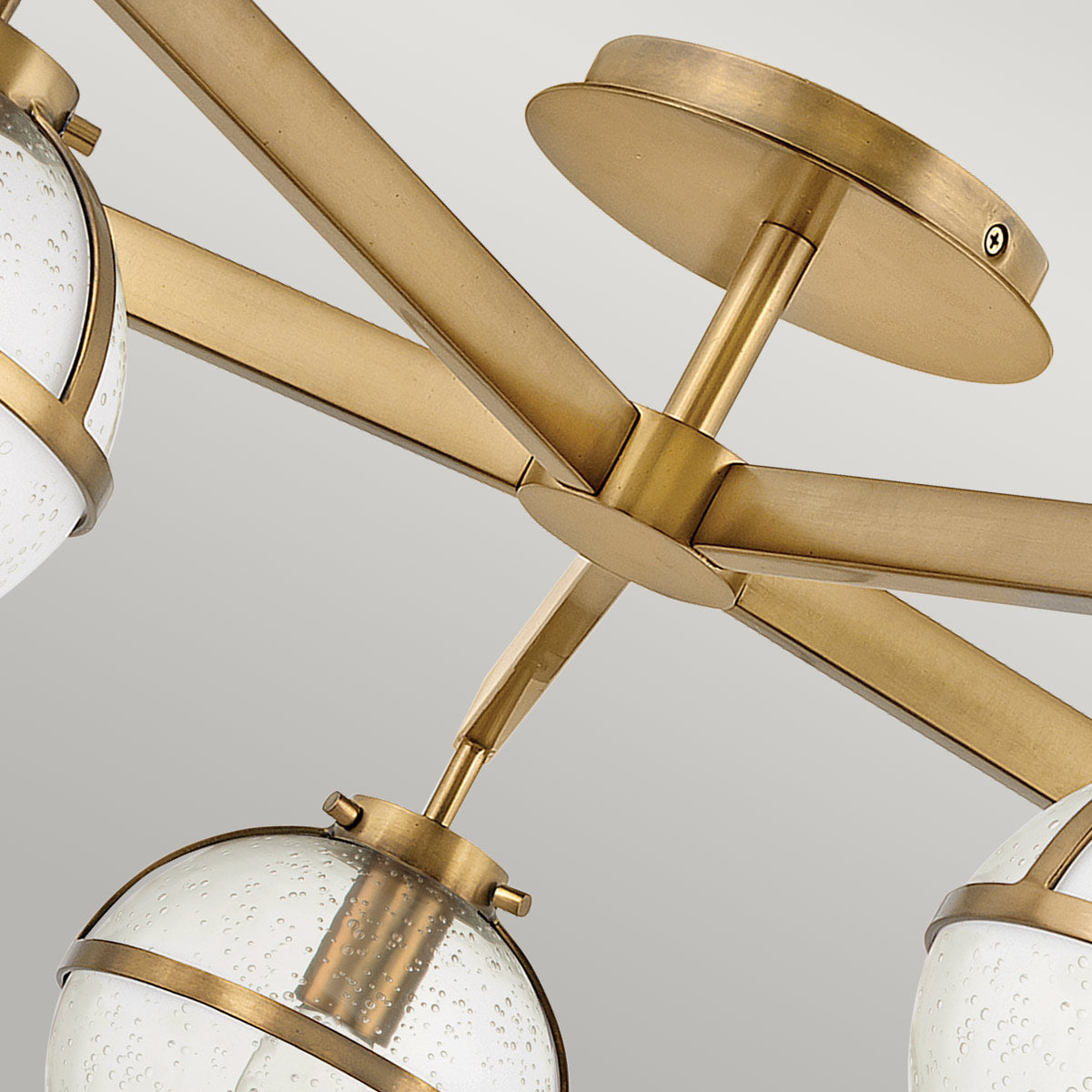 Hollis 5 Light Semi-Flush - In Various Finishes E14 IP44